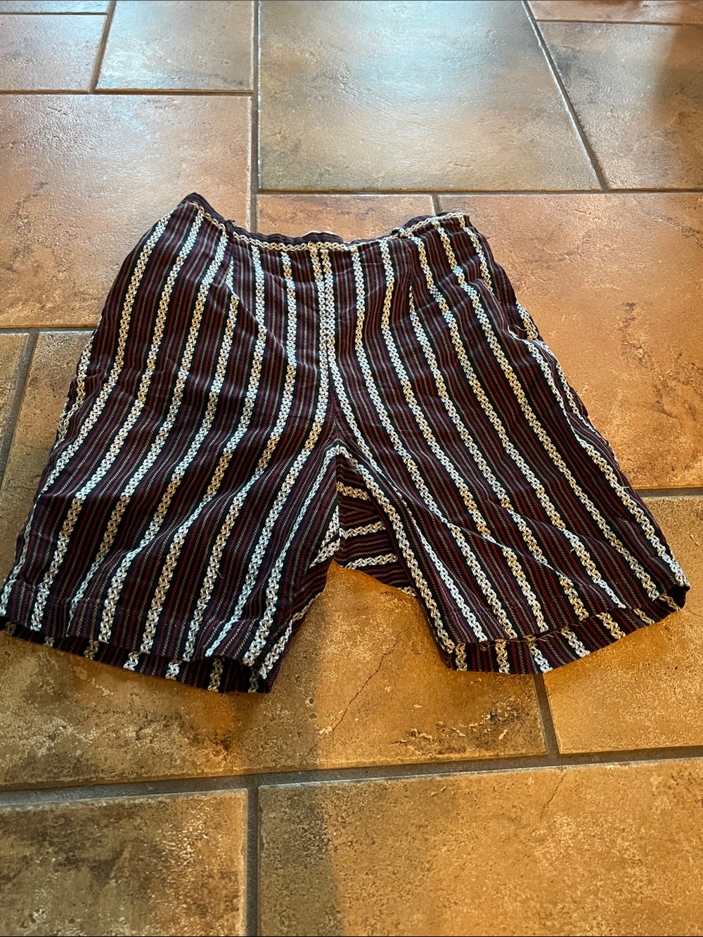 VINTAGE 1960’s STRIPED SHORTS